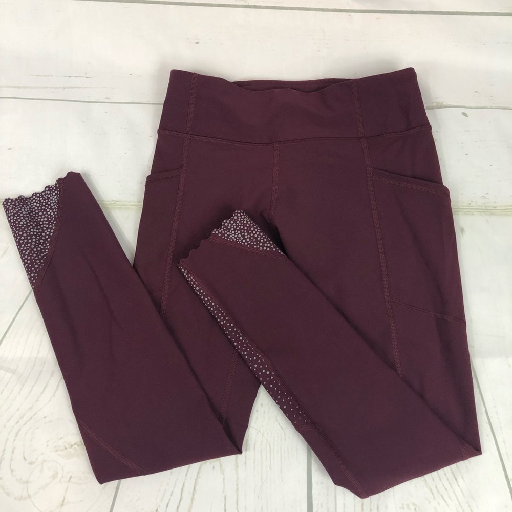 Lululemon deep berry leggings